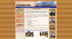 Desktop Screenshot of domator-nieruchomosci.pl